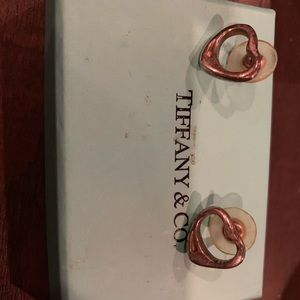 Tiffany heart earrings